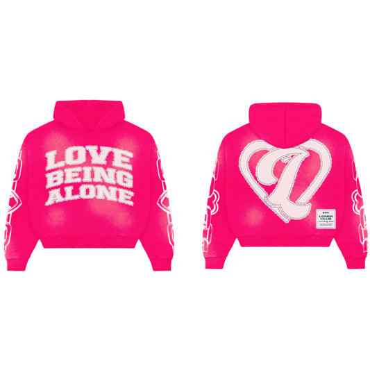 LOVE BEING ALONE Hoodie(Valentines Day)